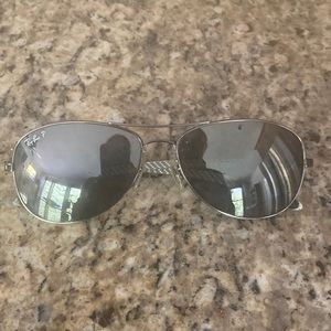 Grey Ray Ban polarized sunglasses